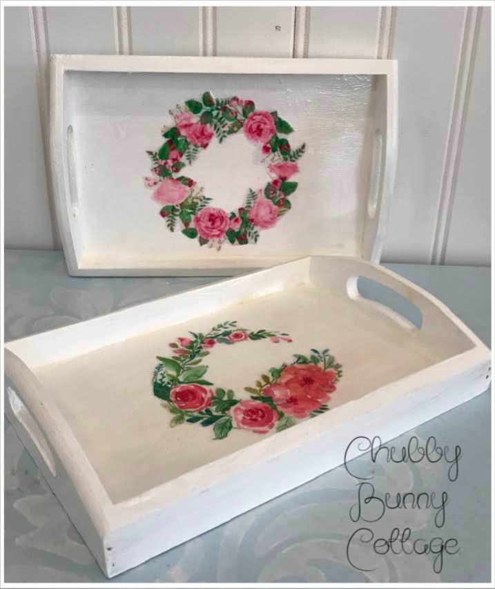 Snack tray set Chubby Bunny Cottage